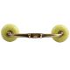 Lime Crackle Ceramic Bridge Handle 